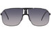 Carrera 1043/S Sunglasses Men's Rectangle Shape