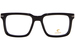 Carrera 321 Eyeglasses Men's Full Rim Rectangle Shape