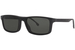 Carrera 8057/CS Eyeglasses Men's Full Rim Rectangle Shape w/Clip On