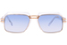 Cazal Men's 6020 Retro Rectangle Sunglasses