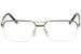 Cazal Men's Eyeglasses 7071 Half Rim Optical Frame