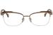 CH Carolina Herrera Women's Eyeglasses VHE111K VHE/111/K Half Rim Optical Frame