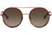 CH Carolina Herrera Women's SHE121 SHE/121 Fashion Round Sunglasses