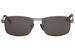 Champion Men's CU6029 CU/6029 Fashion Rectangle Polarized Sunglasses