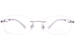 Charmant Line Art Women's Eyeglasses XL2051 XL/2051 Rimless Optical Frame