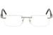 Charriol Men's Eyeglasses PC7525 PC/7525 Rimless Optical Frame