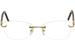 Charriol Women's Eyeglasses PC7463A PC/7463/A Rimless Optical Frame