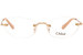Chloe CE2154 Eyeglasses Women's Rimless Cat Eye Optical Frame