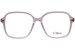 Chloe CH0317O Eyeglasses Women's Full Rim Square Shape