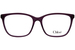 Chloe CH0318O Eyeglasses Women's Full Rim Rectangle Shape