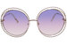 Chloe Women's CE114ST CE/114/ST Fashion Round Sunglasses