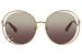 Chloe Women's CE153S CE/153/S Fashion Round Sunglasses