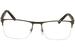 Chopard Men's Eyeglasses VCHB74 VCH/B74 Half Rim Optical Frame