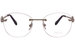 Chopard VCHC35S Eyeglasses Women's Rimless Cat Eye Optical Frame