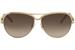 Chopard Women's SCH996S SCH/996/S Fashion Pilot Sunglasses