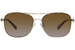 Coach C6177 HC7127 Sunglasses Women's Rectangle Shape