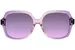Coach CR614 HC8395U Sunglasses Women's Square Shape
