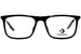 Converse CV8006 Eyeglasses Men's Full Rim Rectangle Shape