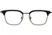 Dita Lancier DLX410 Eyeglasses Men's Full Rim Rectangle Shape