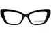 Dolce & Gabbana DG3391B Eyeglasses Women's Full Rim Cat Eye