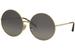 Dolce & Gabbana Women's D&G DG2198 DG/2198 Fashion Round Sunglasses W/ Clip On