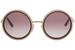 Dolce & Gabbana Women's D&G DG2211 DG/2211 Fashion Round Sunglasses