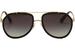 Dolce & Gabbana Women's DG2161 DG/2161 Fashion Pilot Sunglasses