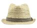 Dorfman Pacific Men's Fancy Weave Toyo Fedora Hat