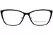 Elizabeth Arden EA1285 Eyeglasses Women's Full Rim Cat Eye