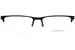 Emporio Armani EA1110D Eyeglasses Men's Semi Rim Rectangle Shape
