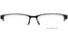 Emporio Armani EA1138 Eyeglasses Men's Semi Rim Rectangle Shape