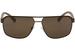 Emporio Armani Men's EA2039 EA/2039 Rectangle Sunglasses