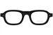 Eyevan 7285 370E Eyeglasses Full Rim Square Shape