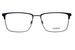 Flexon E1156 Eyeglasses Men's Full Rim Square Shape