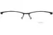 Flexon E1165 Eyeglasses Men's Semi Rim Rectangle Shape