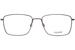 Flexon H6081 Eyeglasses Men's Full Rim Rectangle Shape