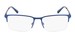 Genesis G4062 Eyeglasses Men's Semi Rim Rectangle Shape