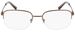 Genesis G4067 Eyeglasses Men's Semi Rim Rectangle Shape