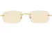 Gucci GG1221S Sunglasses Rimless Style Custom Facet Design Lenses