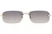 Gucci GG1221S Sunglasses Rectangle Shape