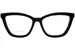Gucci GG1686O Eyeglasses Women's Full Rim Cat Eye
