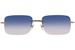 Gucci GG1703O Sunglasses Rimless Style Custom Tinted Lenses