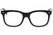 Gucci Men's Eyeglasses GG0186OA GG/0186/OA Full Rim Optical Frame