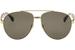 Gucci Men's Fashion GG0054S GG/0054/S Pilot Sunglasses