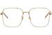 Gucci Women's Eyeglasses Gucci-Logo GG0445O GG/0445/O Full Rim Optical Frame