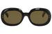 Gucci Women's Fashion GG0497S GG/0497/S Oval Sunglasses