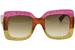 Gucci Women's GG0083S GG/0083/S Square Sunglasses