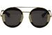 Gucci Women's GG0105S GG/0105/S Round Fashion Sunglasses