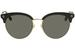 Gucci Women's GG0222SK Fashion Round Sunglasses