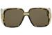 Gucci Women's GG0318S GG/0318/S Fashion Square Sunglasses